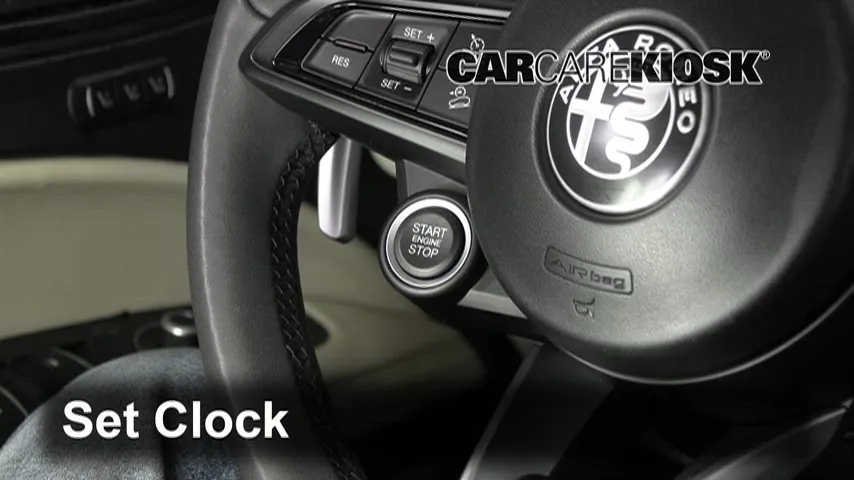 2021 Alfa Romeo Stelvio Sprint 2.0L 4 Cyl. Turbo Reloj